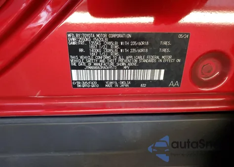 2024 Subaru Solterra Premium z USA, uszkodzony, nr VIN JTMABABA3RA069573